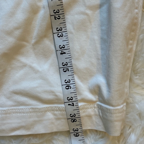 Pilcro cropped wide leg drawstring beige pants - Picture 11 of 11